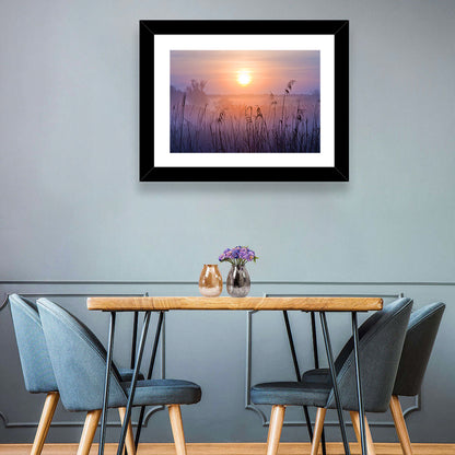 Hazy Sunrise Wall Art