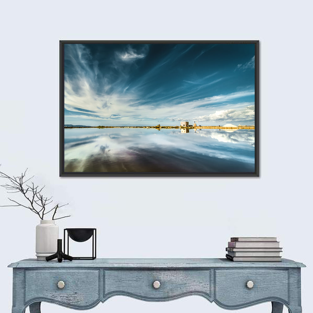 Nubia Salt Pans Reflection Wall Art