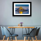 Mont Saint-michel at Dusk Wall Art