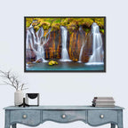 Hraunfossar Falls Wall Art