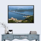 Qiandao Lake Bridge View Wall Art