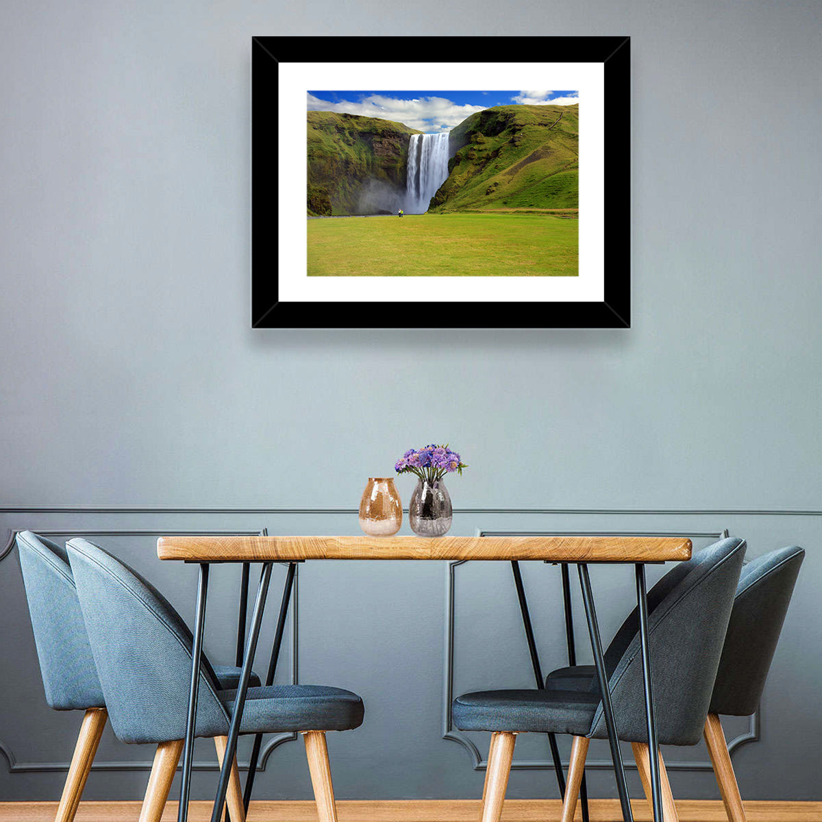 Skógafoss Waterfall Wall Art