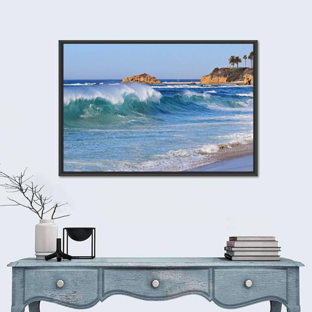 South Laguna Beach Wall Art in a room, landscape