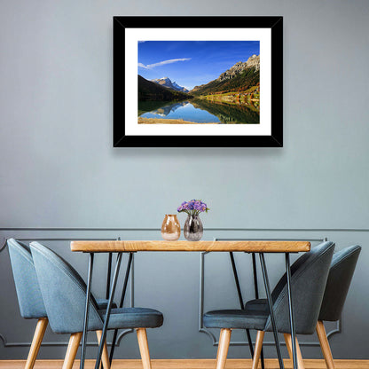 Mountain Lake Switzerland Wall Art