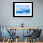 Frozen Blue Seascape Wall Art