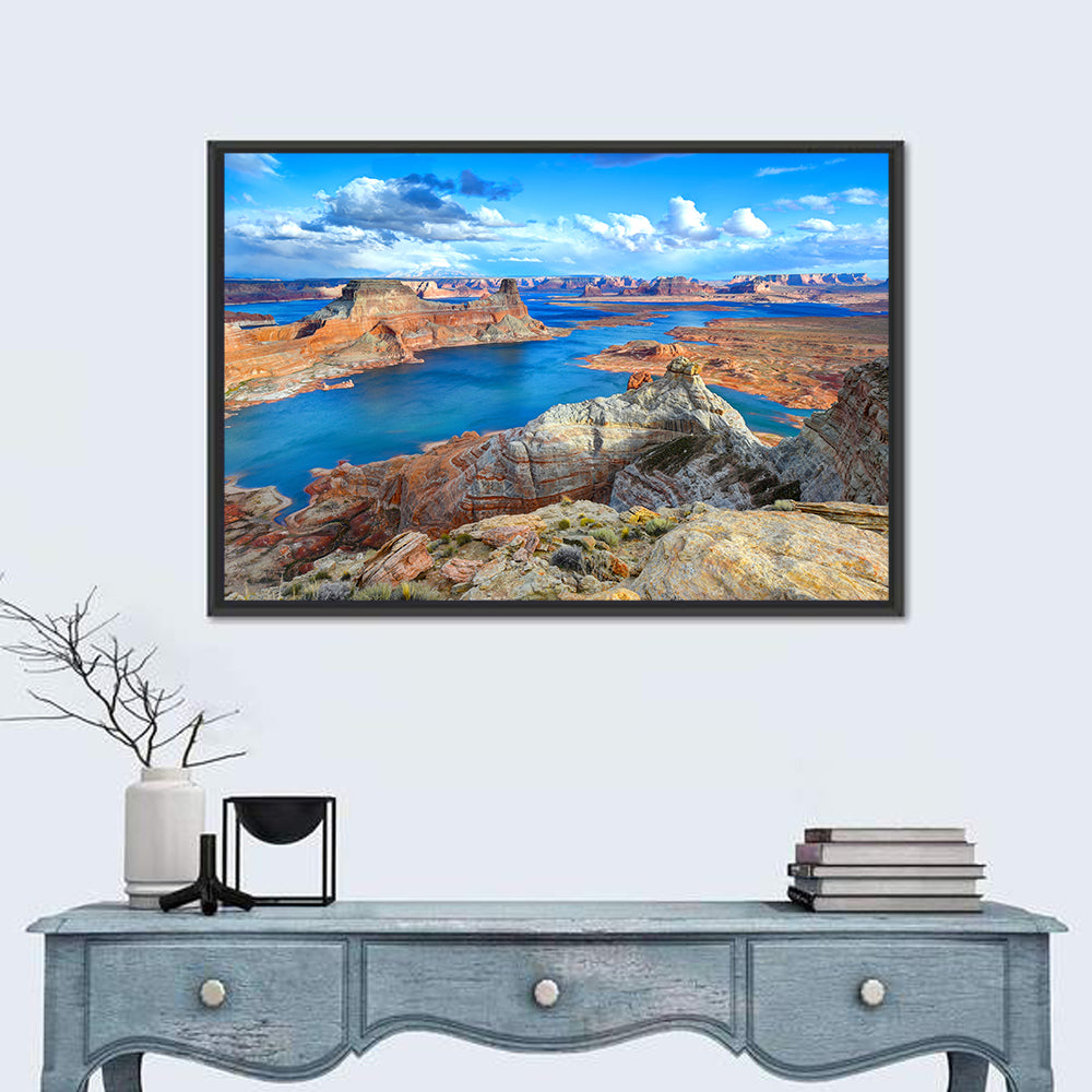 Alstrom Point Arizona Wall Art in a room, landscape