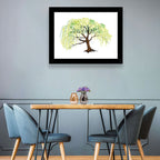 Weeping Willow Watercolor Sketch Wall Art
