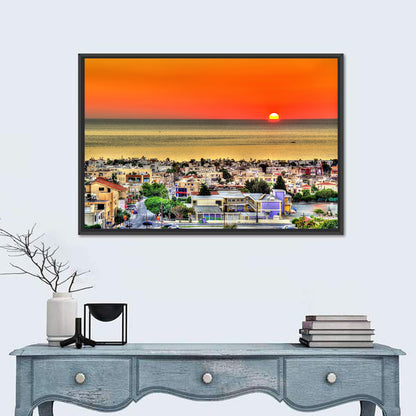 Paphos Sunset Wall Art
