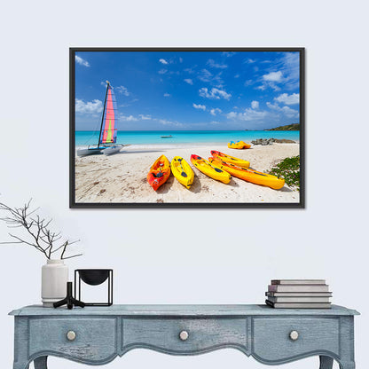 Tropical Beach Wall Art