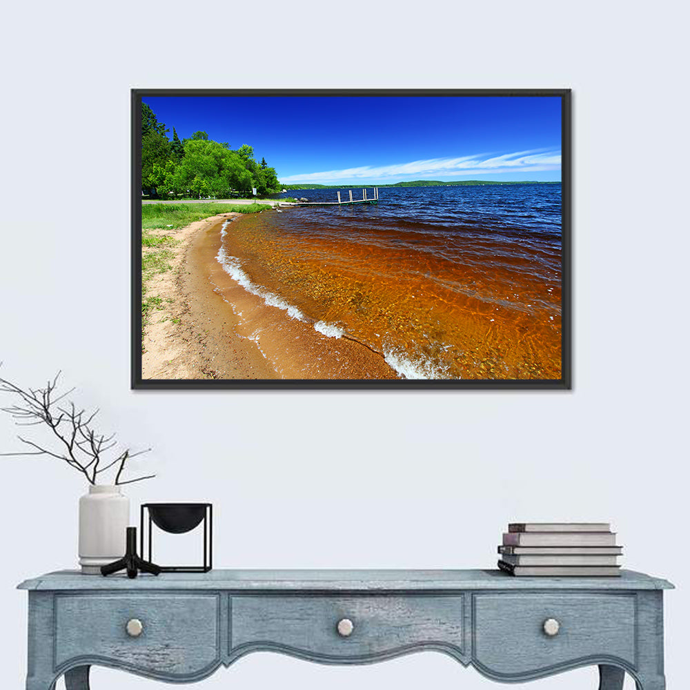 Lake Gogebic Beach Wall Art