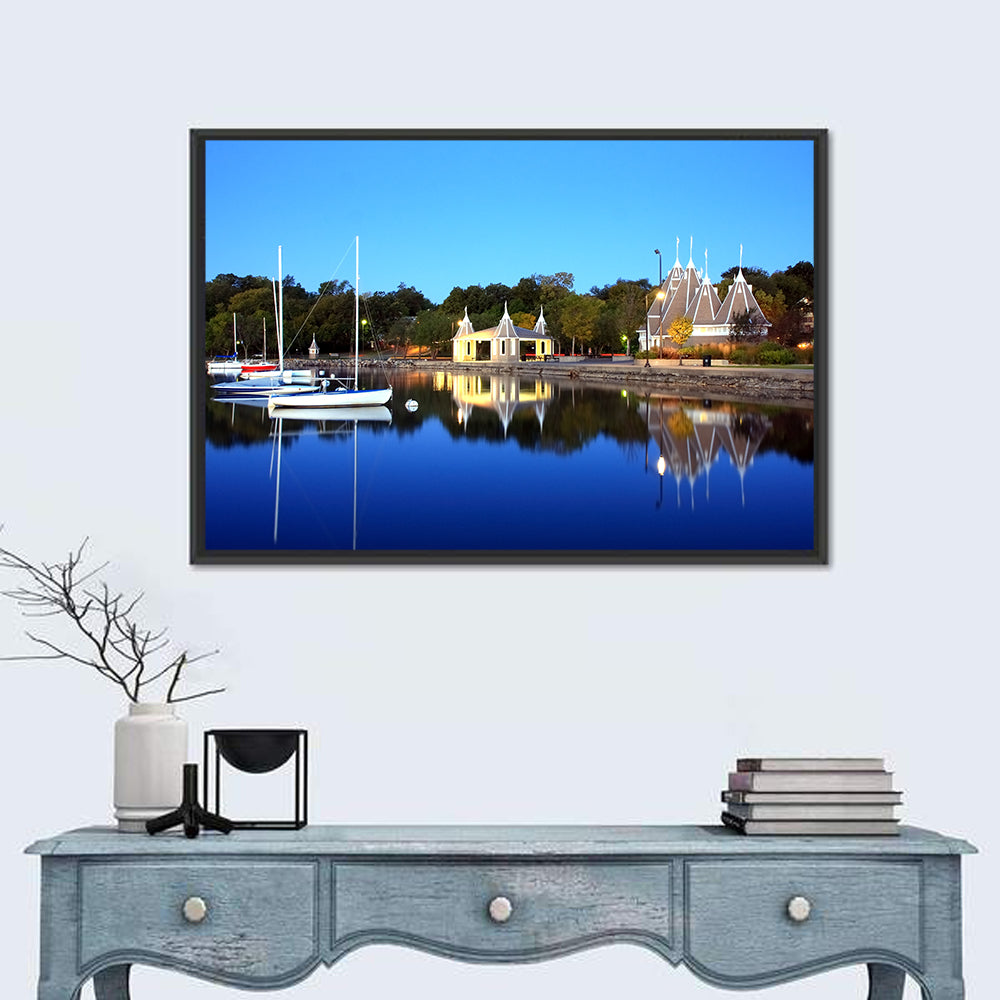 Lake Harriet, Minneapolis Wall Art in a room, landscape