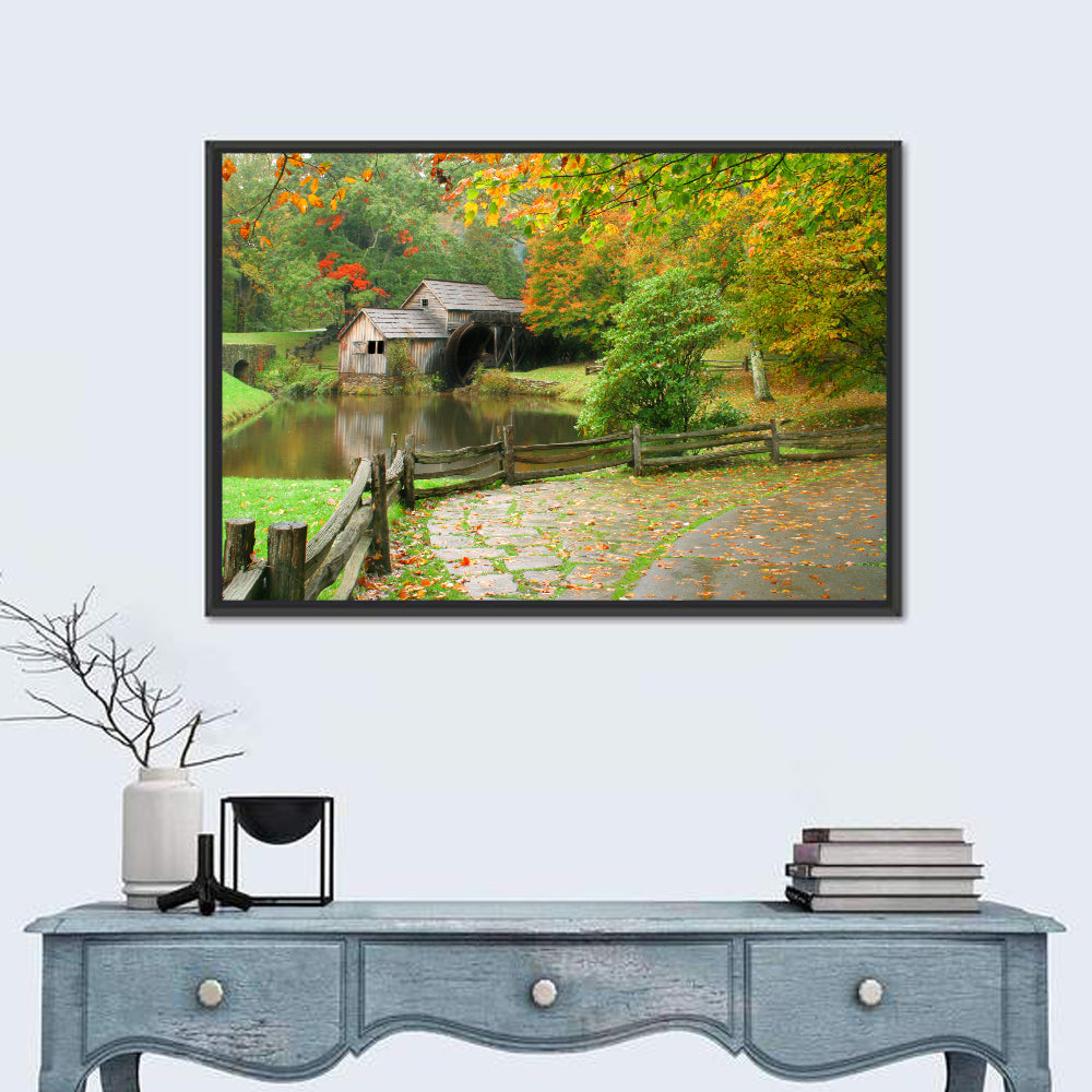 Mabrys Mill Wall Art in a room, landscape