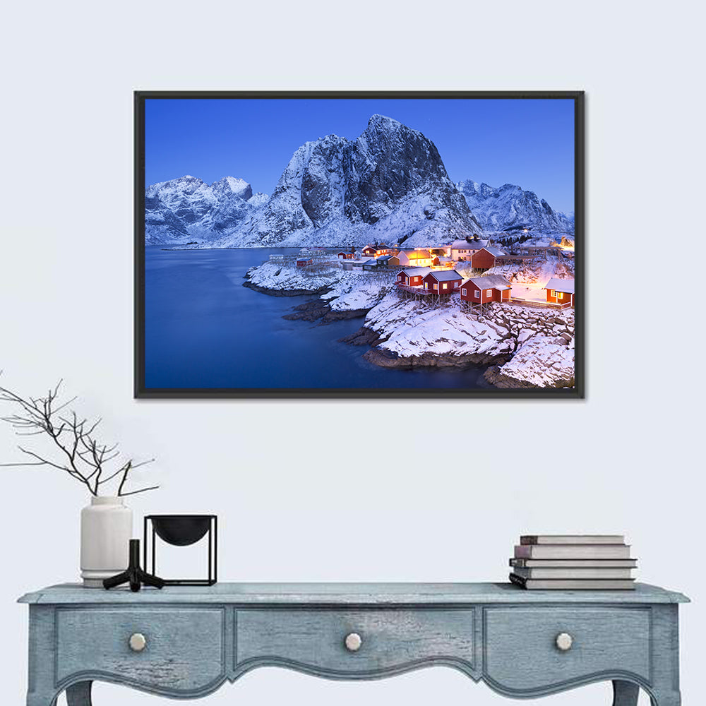 Lofoten in Winter Wall Art