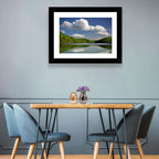 Plitvice Forest Lake Scene Wall Art