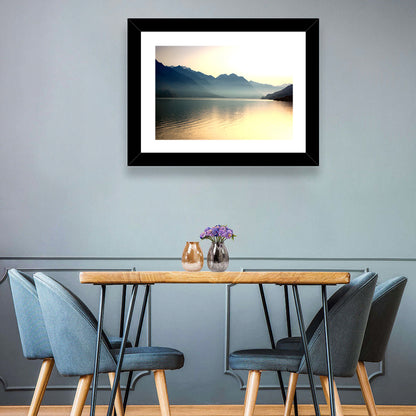 Lake Brienz Sunset Wall Art