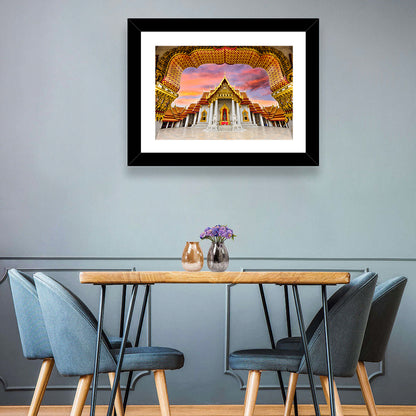 Marble Temple Wall Art