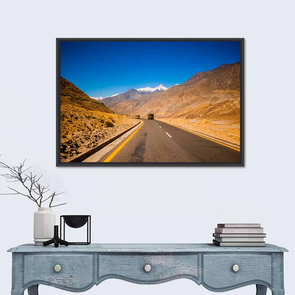Karakorum Highway Pakistan Wall Art