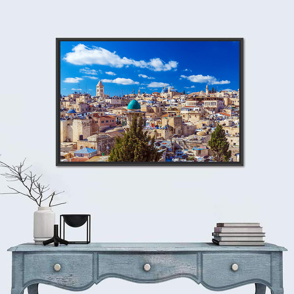 Jerusalem Old City Rooftops Wall Art