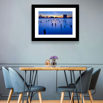 New Jersey Skyline Wall Art