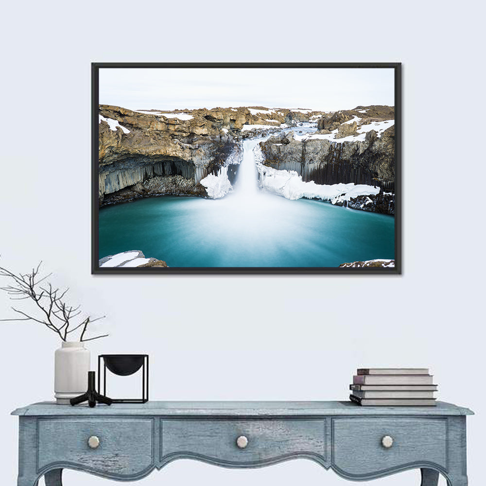 Aldeyjarfoss Basalt Waterfall Wall Art