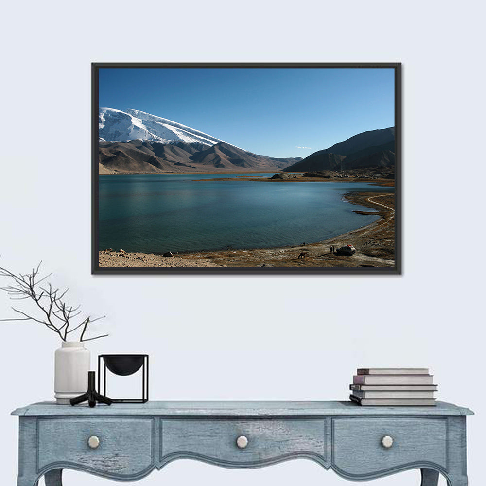 Muztahgata and Karakul Lake Wall Art