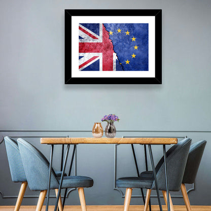 Brexit Flag Wall Art