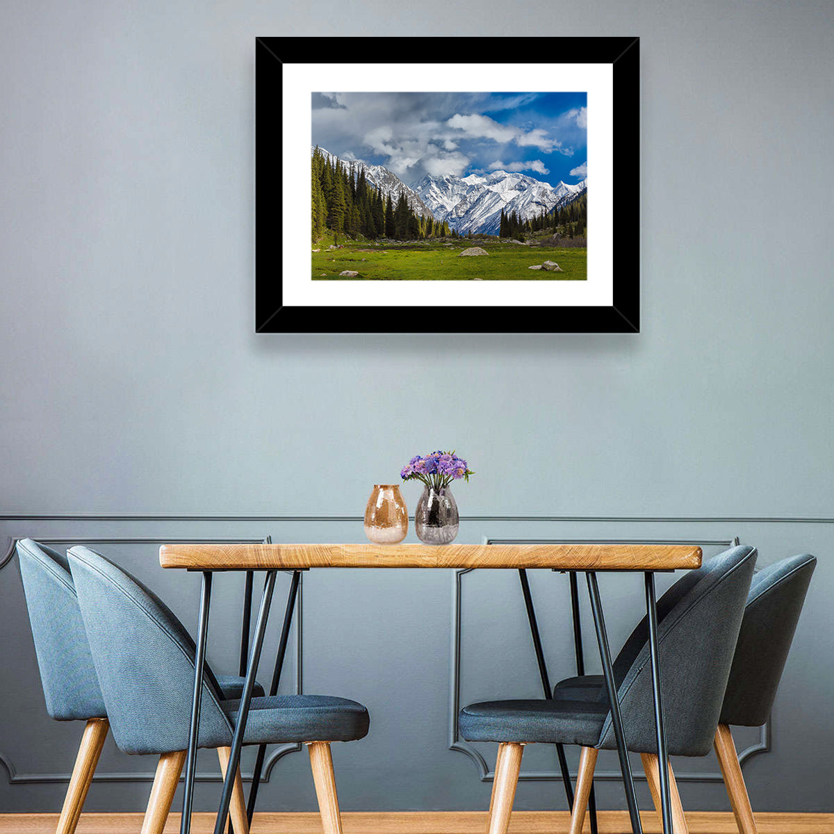 Ala Archa Meadow and Peaks Wall Art