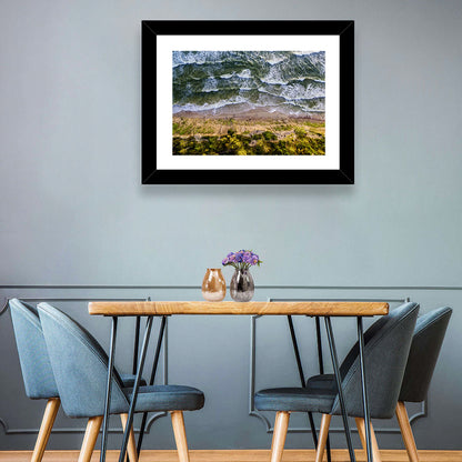 Aerial Sea Waves Wall Art