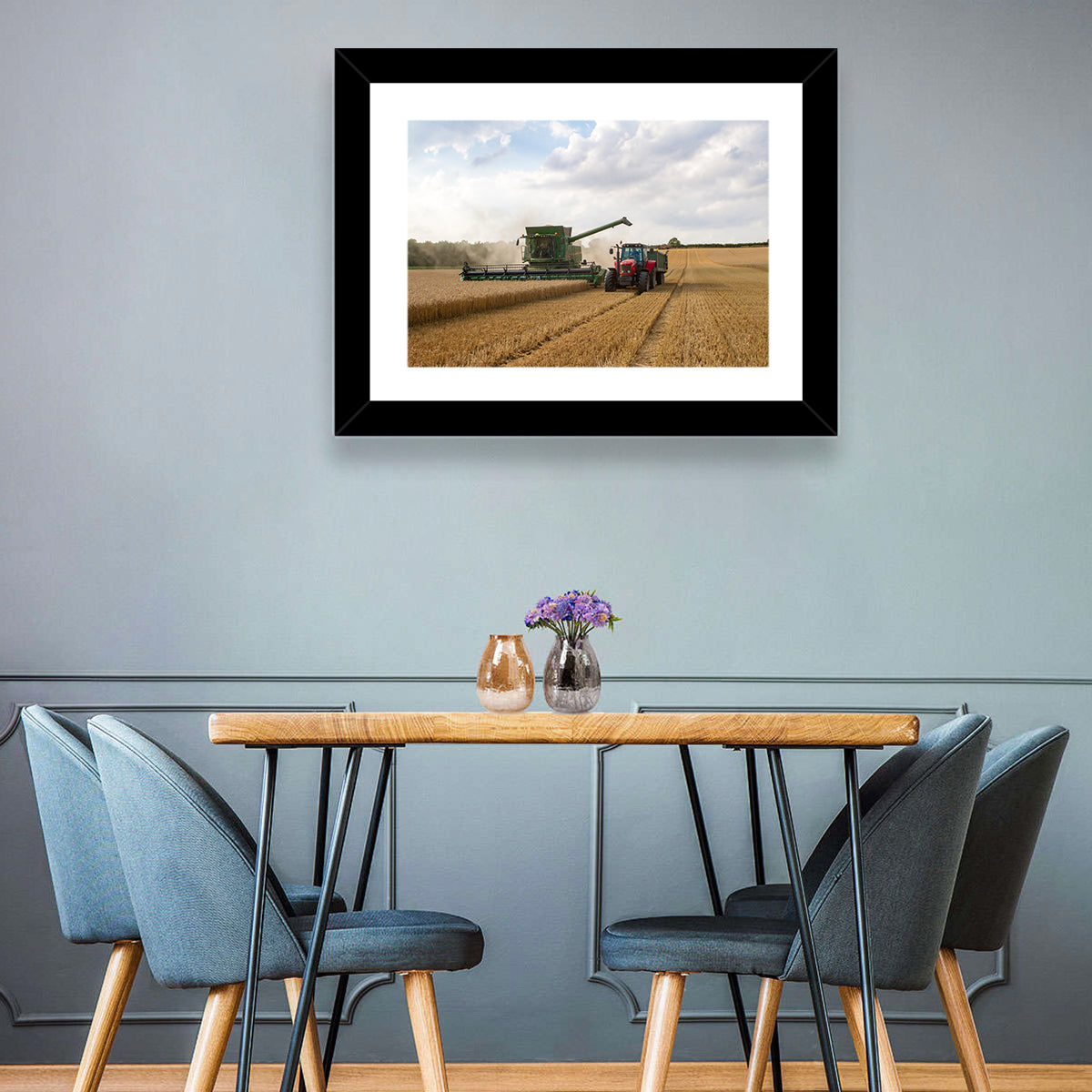 Crop Harvesting Wall Art