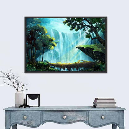 Realistic Cartoon Illustration Wall Art