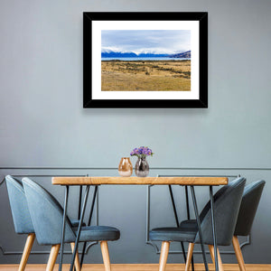 Snowy Peaks of Lake Ohau Wall Art