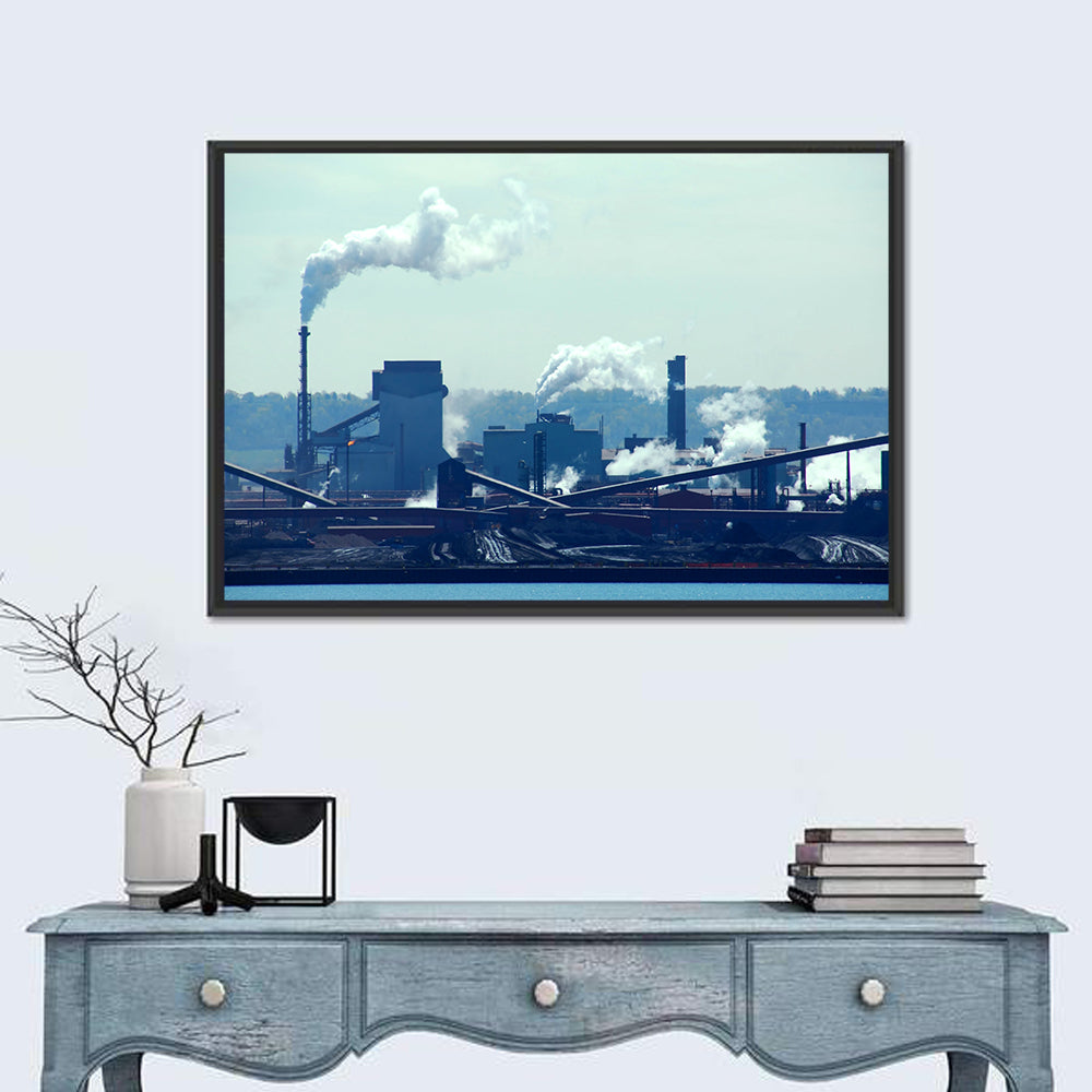 Industrial Pollution Concept Wall Art