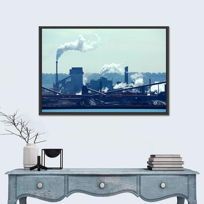 Industrial Pollution Concept Wall Art