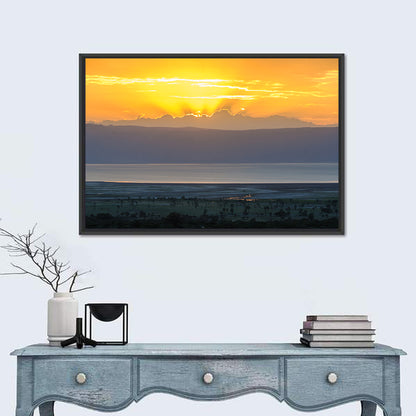 Lake Eyasi Sunset Wall Art