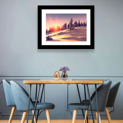 Winter Mountains Wall Art