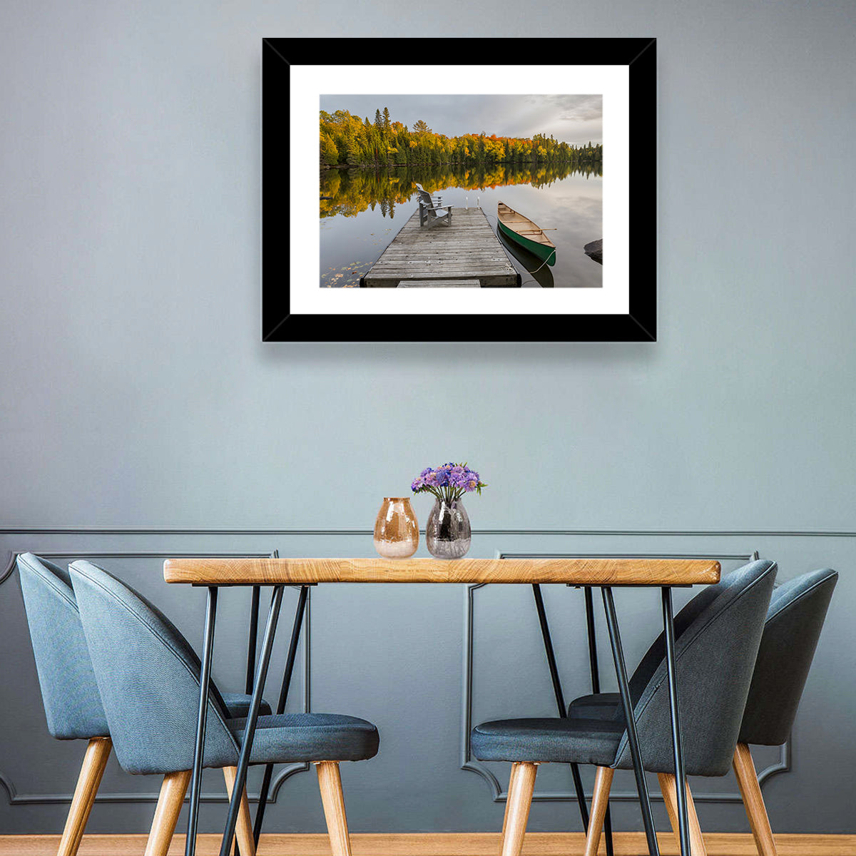 Ontario Autumn Lake Wall Art