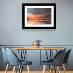 Dhow at Sunset Wall Art