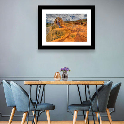 Clay Geyser Wall Art