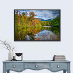 Lake Jocassee Autumn Reflection Wall Art