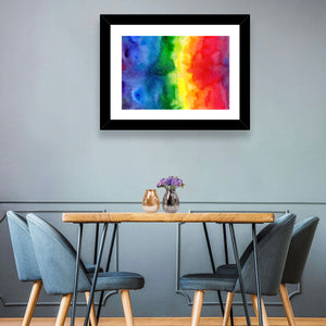 Colors of Rainbow Abstract Wall Art