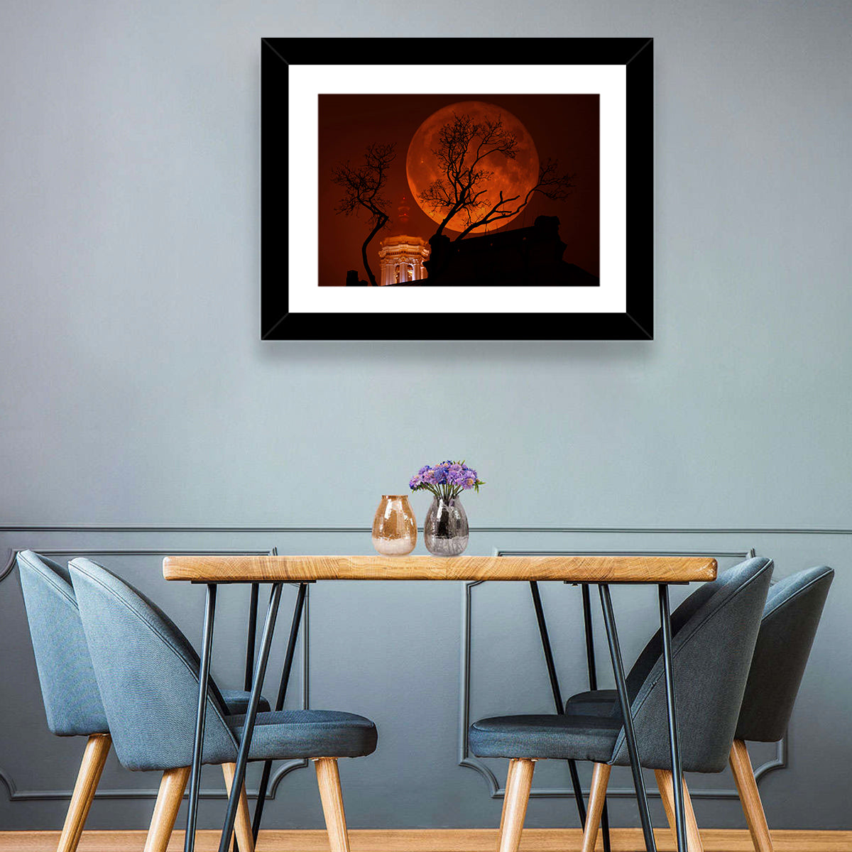 Haunted Supermoon Wall Art