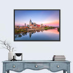Nashville Skyline at Dusk Wall Art