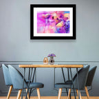 Abstract Tulip Garden Wall Art