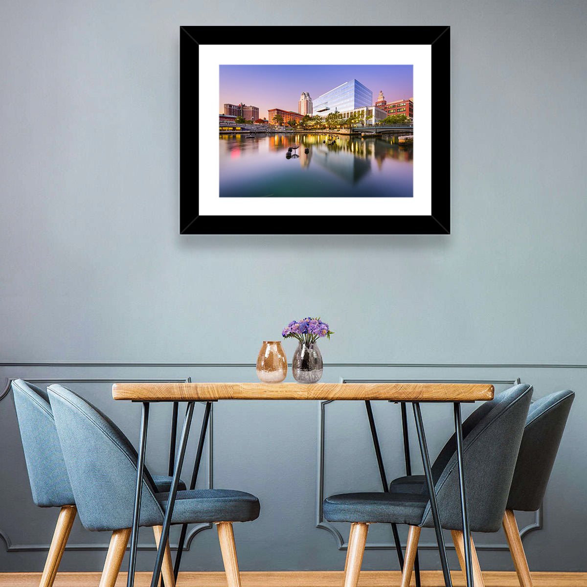 Providence Skyline Wall Art