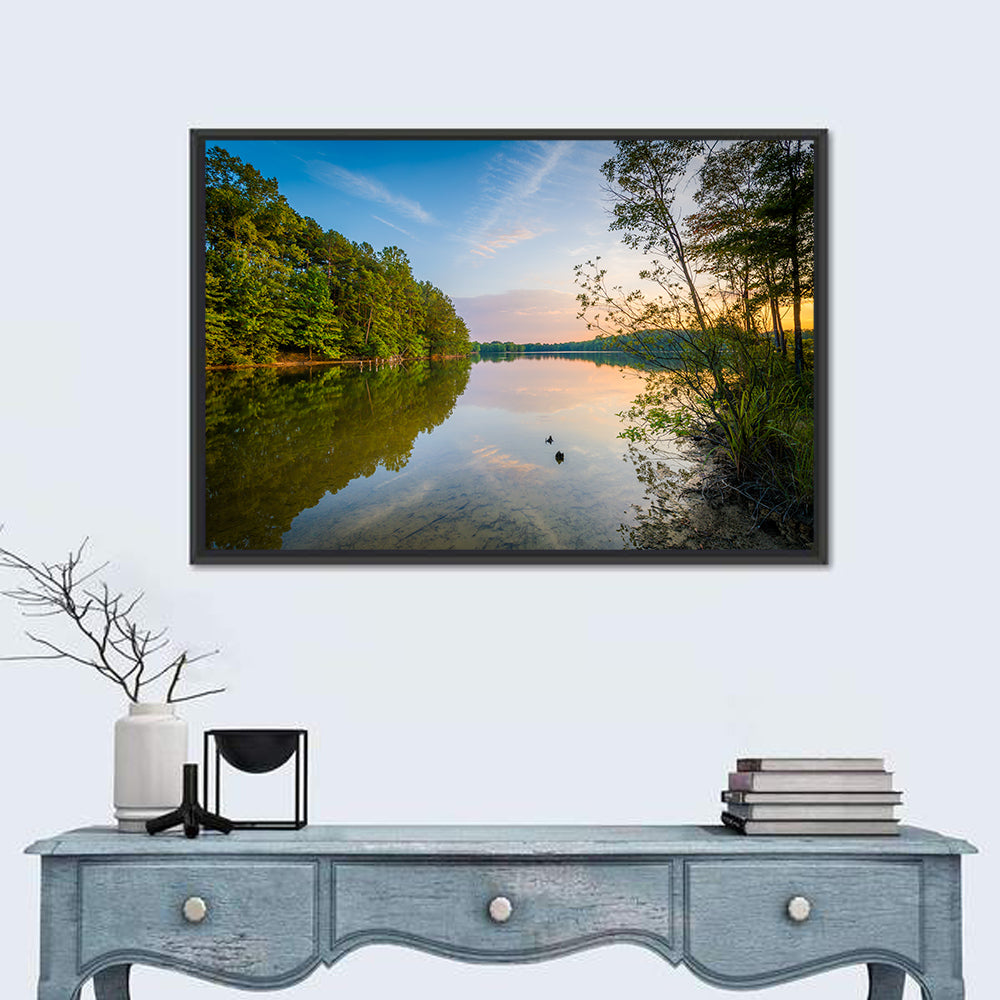 Tranquil Lake Norman Wall Art