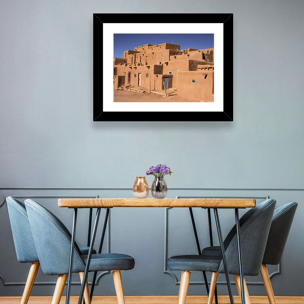 Taos Pueblo North House Wall Art