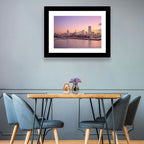 Yokohama Harbor Twilight Wall Art