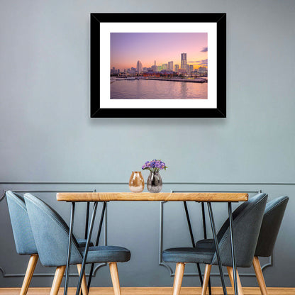 Yokohama Harbor Wall Art