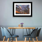 Futuristic Industrial Cityscape Wall Art