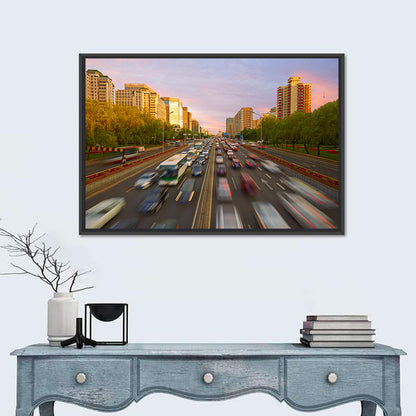 Beijing Traffic Wall Art